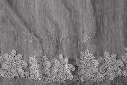 Voile de mariée par Elisabeth Veil